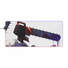 Load image into Gallery viewer, Anime Chainsaw Man RGB LED Mouse Pad (Desk Mat)
