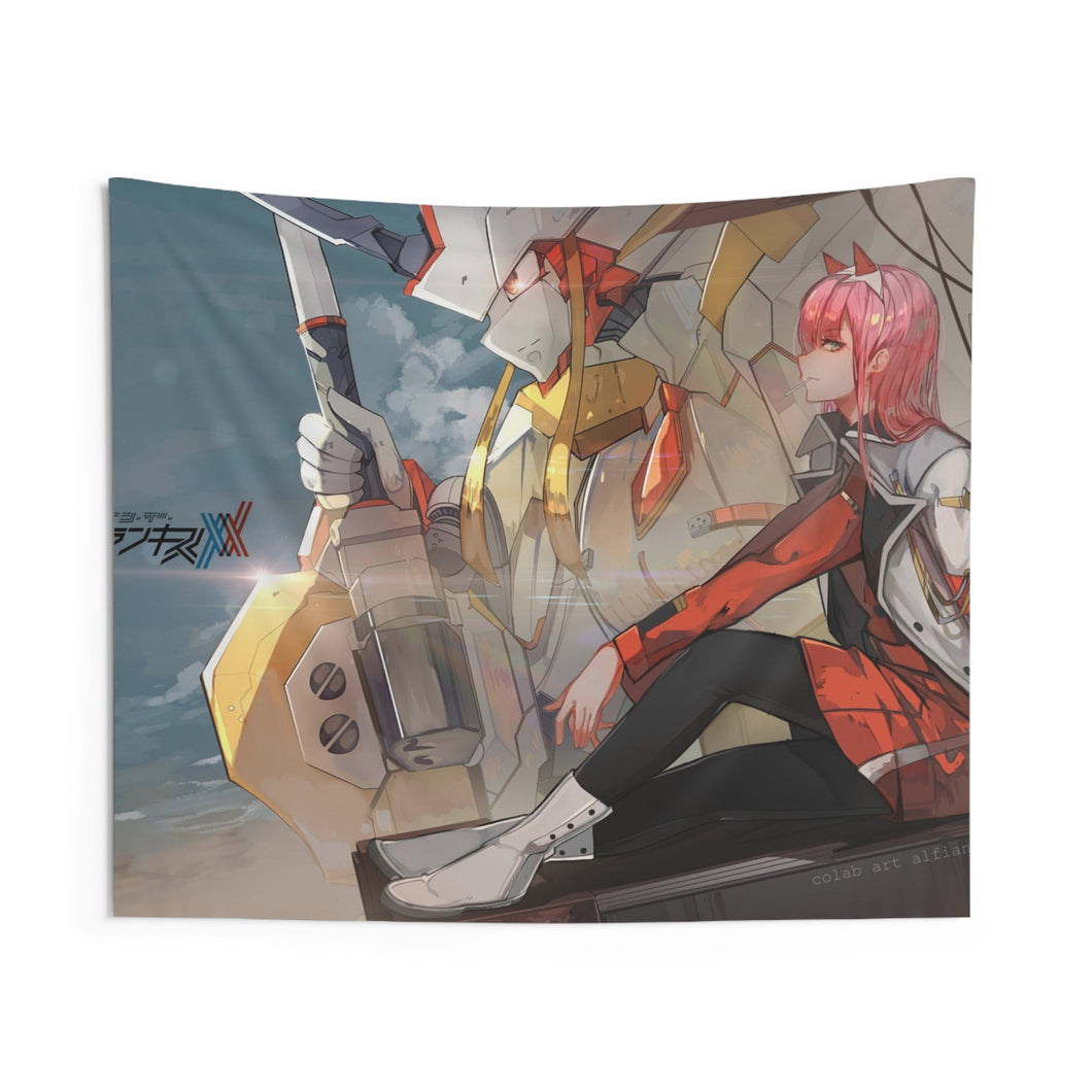 Zero Two Indoor Wall Tapestry