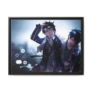Blue Exorcist Canvas Framed Art Print
