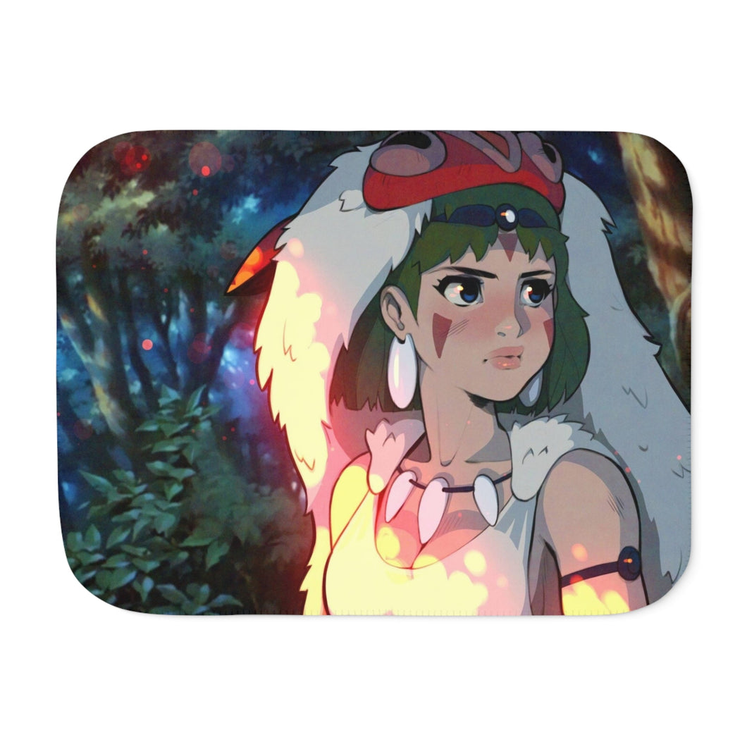 Princess Mononoke Sherpa Blanket