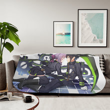 Load image into Gallery viewer, Anime Seraph of the End Sherpa Blanket
