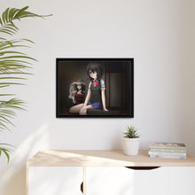 Load image into Gallery viewer, Another Mei Misaki Canvas Framed Art Print
