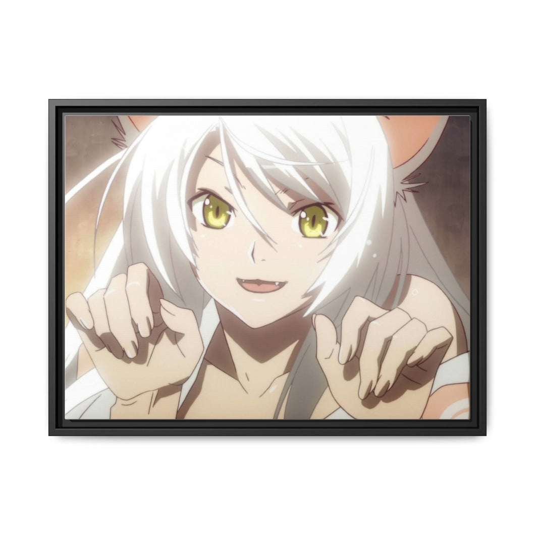 Monogatari (Series) Canvas Framed Art Print