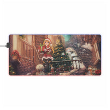 Load image into Gallery viewer, Anime Christmas RGB LED Mouse Pad (Desk Mat)
