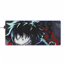 Load image into Gallery viewer, My Hero Academia Izuku Midoriya RGB LED Mouse Pad (Desk Mat)
