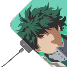 Load image into Gallery viewer, My Hero Academia Izuku Midoriya RGB LED Mouse Pad (Desk Mat)
