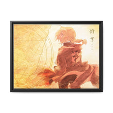 Load image into Gallery viewer, Anime FullMetal Alchemistr Canvas Framed Art Print
