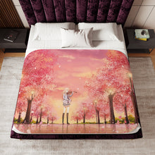 Load image into Gallery viewer, Anime Your Lie in April Sherpa Blanket
