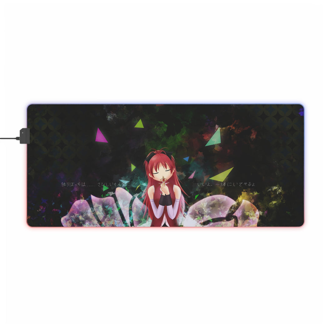 Puella Magi Madoka Magica RGB LED Mouse Pad (Desk Mat)
