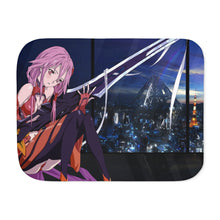 Load image into Gallery viewer, Guilty Crown Inori Yuzuriha Sherpa Blanket
