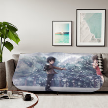 Load image into Gallery viewer, Anime ERASED Sherpa Blanket
