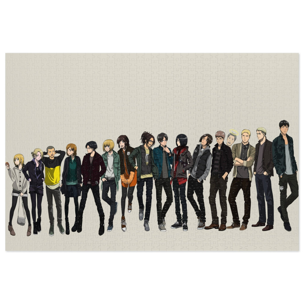 Anime Attack On Titan Jigsaw Puzzle