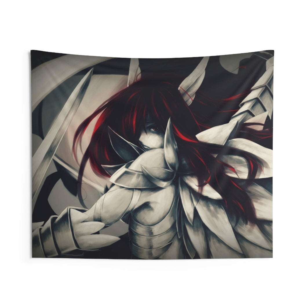 Erza Scarlet - Heaven's Wheel Armor Indoor Wall Tapestry