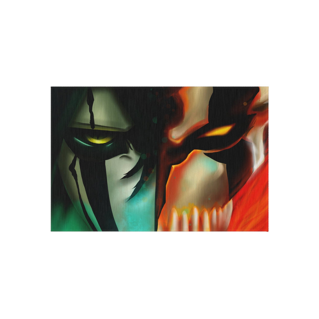 Green with envy, red with rage Rug