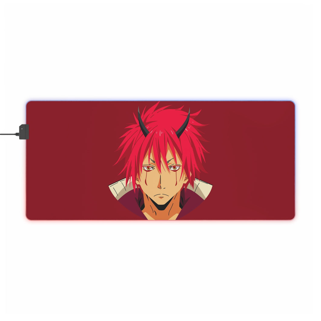 Benimaru (That Time I Got Reincarnated as a Slime) RGB LED Mouse Pad (Desk Mat)