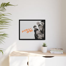 Load image into Gallery viewer, Tobio Teammates Canvas Framed Art Print
