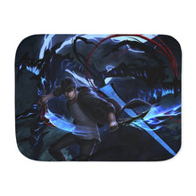Load image into Gallery viewer, Anime Solo Leveling Sherpa Blanket
