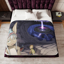 Load image into Gallery viewer, Anime Made In Abyss Sherpa Blanket
