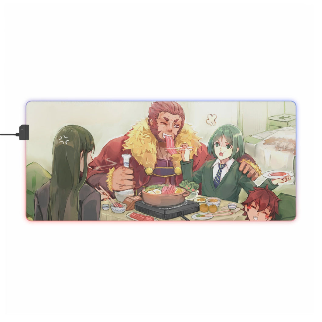 Fate/Zero RGB LED Mouse Pad (Desk Mat)