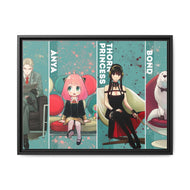 Anime Spy x Family Canvas Framed Art Print