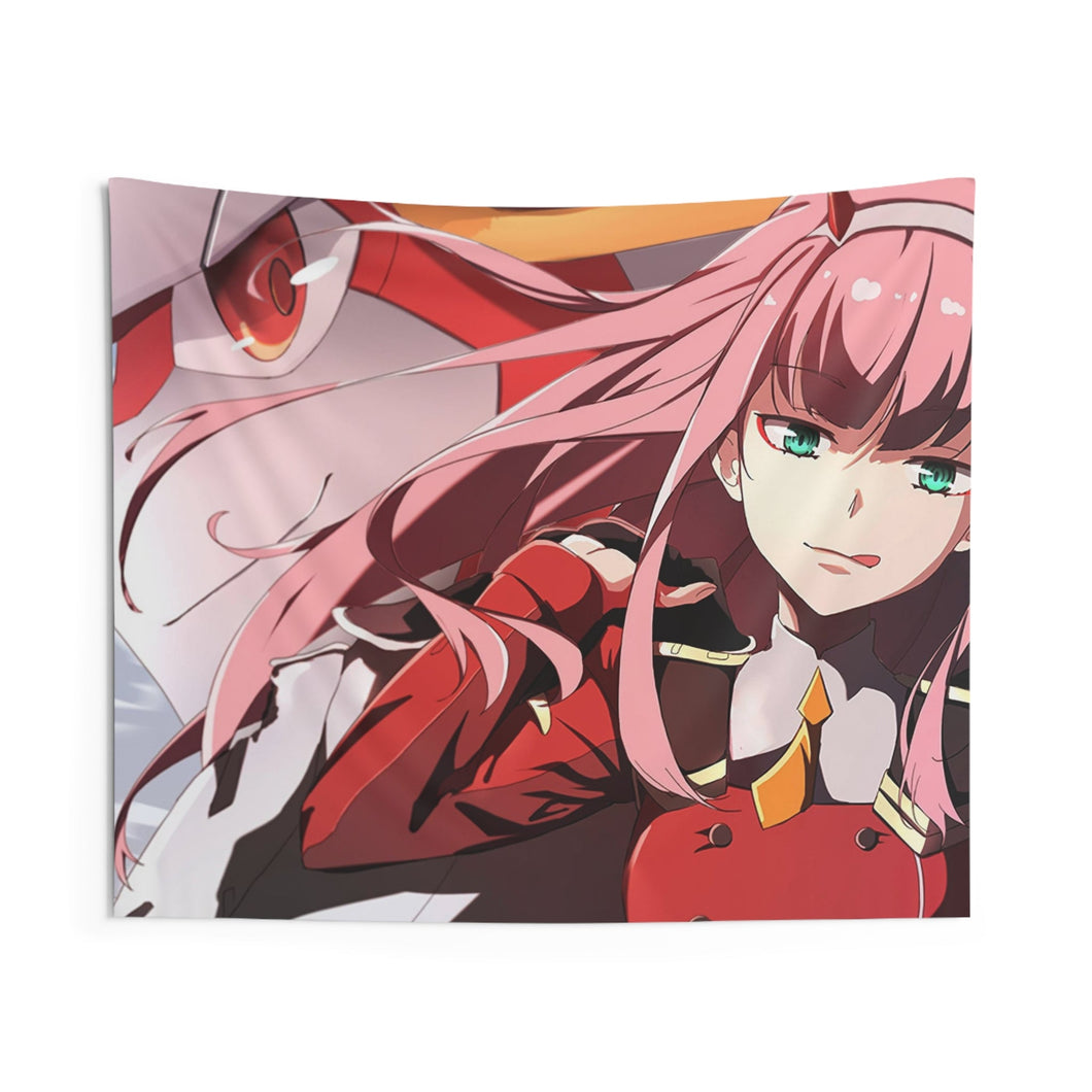 Zero Two Indoor Wall Tapestry