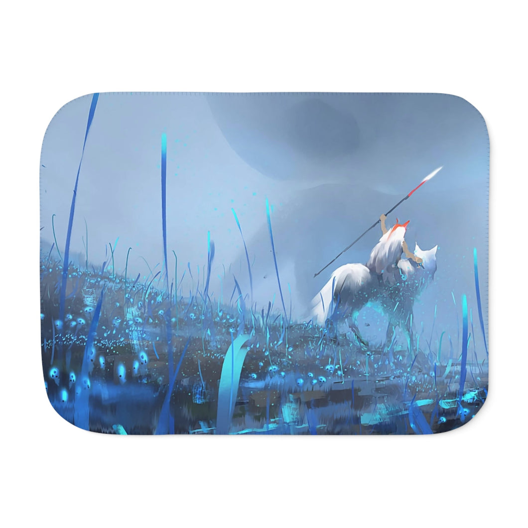 Princess Mononoke Sherpa Blanket