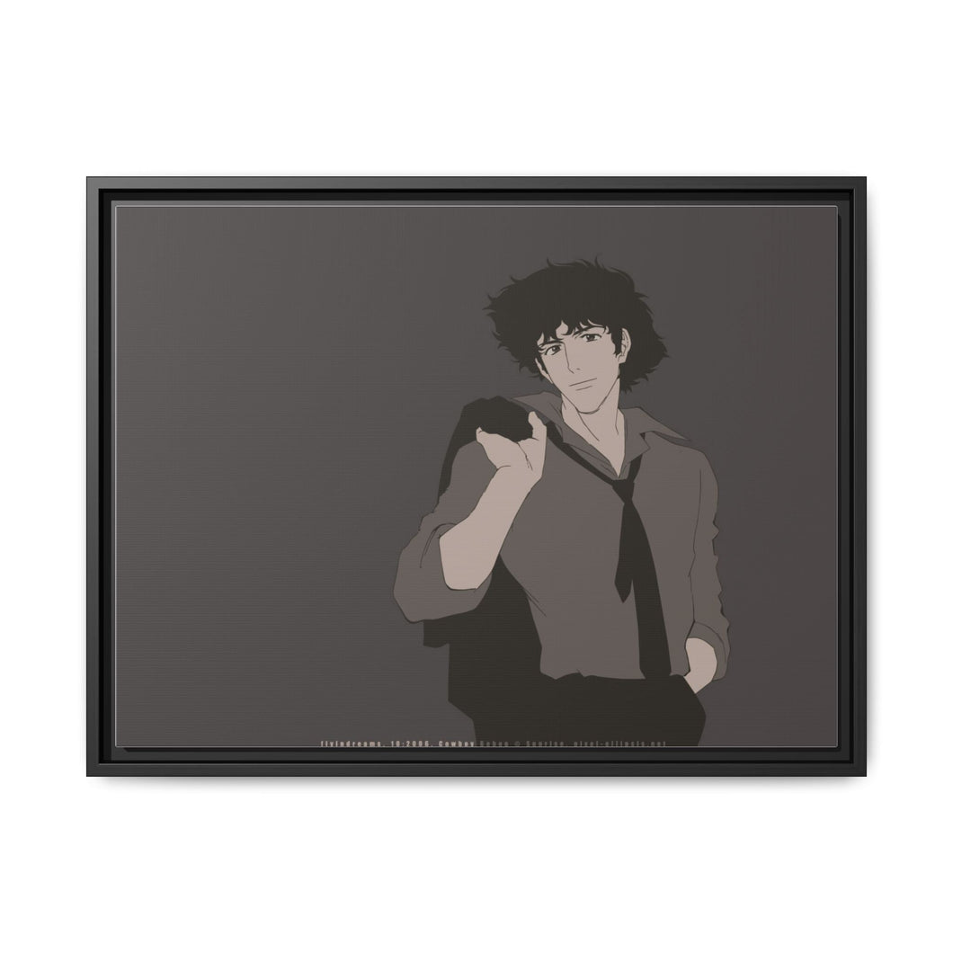 Anime Cowboy Bebopr Canvas Framed Art Print