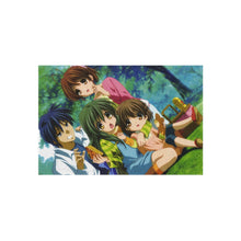 Load image into Gallery viewer, Clannad Tomoya Okazaki, Nagisa Furukawa, Fuuko Ibuki Rug

