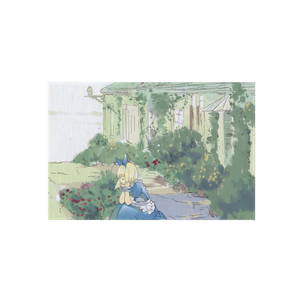 Anime Alice In Wonderland Rug