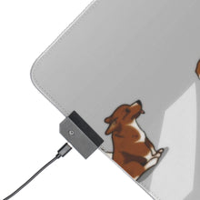 Load image into Gallery viewer, Cowboy Bebop Ein RGB LED Mouse Pad (Desk Mat)
