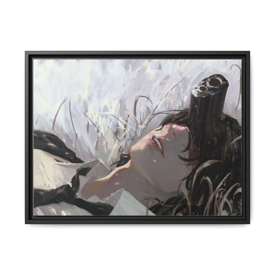 Anime Chainsaw Man Canvas Framed Art Print