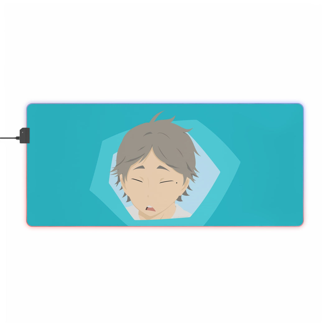 Koushi Sugawara RGB LED Mouse Pad (Desk Mat)