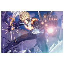 Load image into Gallery viewer, Saitama and Genos Jigsaw Puzzle
