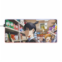 Load image into Gallery viewer, Anime Chainsaw Man RGB LED Mouse Pad (Desk Mat)
