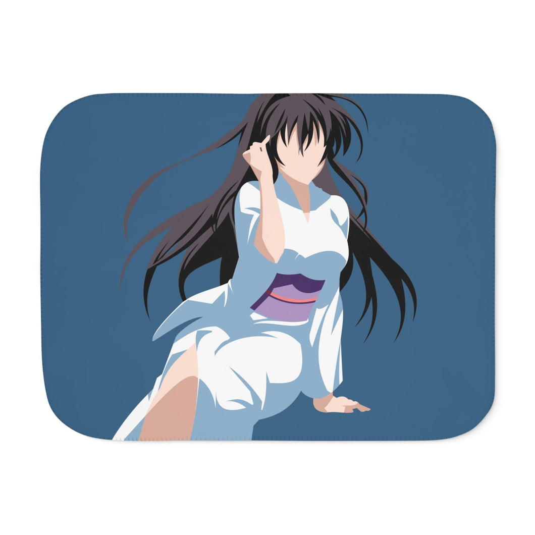High School DxD Raynare Sherpa Blanket