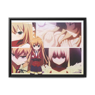 Anime Toradora! Canvas Framed Art Print