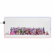 Anime Jojo's Bizarre Adventure RGB LED Mouse Pad (Desk Mat)