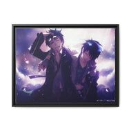 Blue Exorcist Canvas Framed Art Print