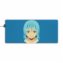 Load image into Gallery viewer, Rimuru Tempest Face ( Blue Background ) RGB LED Mouse Pad (Desk Mat)
