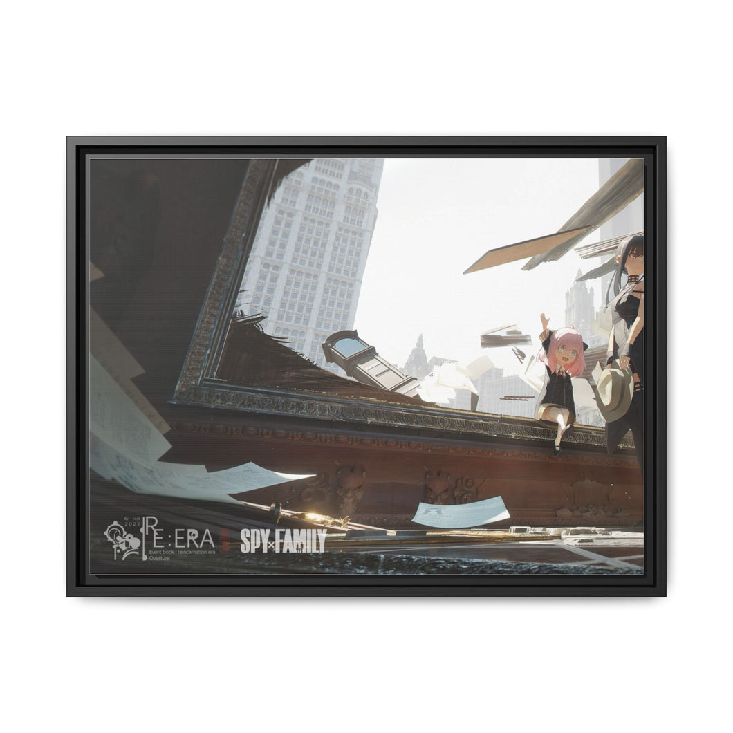Anime Spy x Family Canvas Framed Art Print
