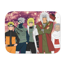 Load image into Gallery viewer, Anime Naruto Sherpa Blanket
