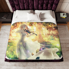 Load image into Gallery viewer, Anime Your Lie in April Sherpa Blanket

