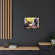 Load image into Gallery viewer, Giorno Giovanna &amp; Golden Experience Requiem Canvas Framed Art Print
