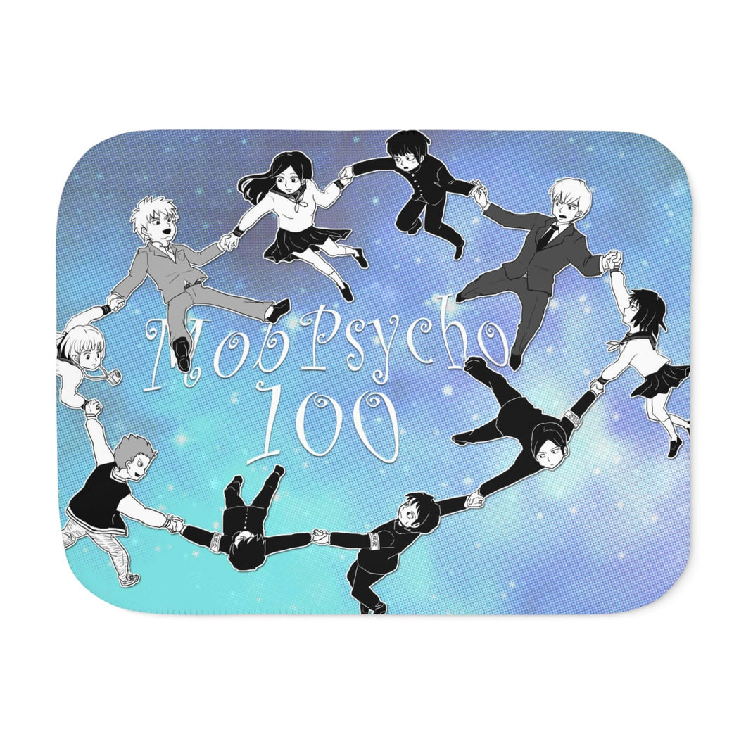 Anime Mob Psycho 100 Sherpa Blanket