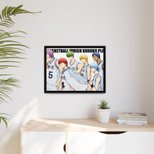 Load image into Gallery viewer, Kuroko's Basketball Tetsuya Kuroko, Daiki Aomine, Atsushi Murasakibara Canvas Framed Art Print
