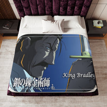 Load image into Gallery viewer, Anime FullMetal Alchemistr Sherpa Blanket
