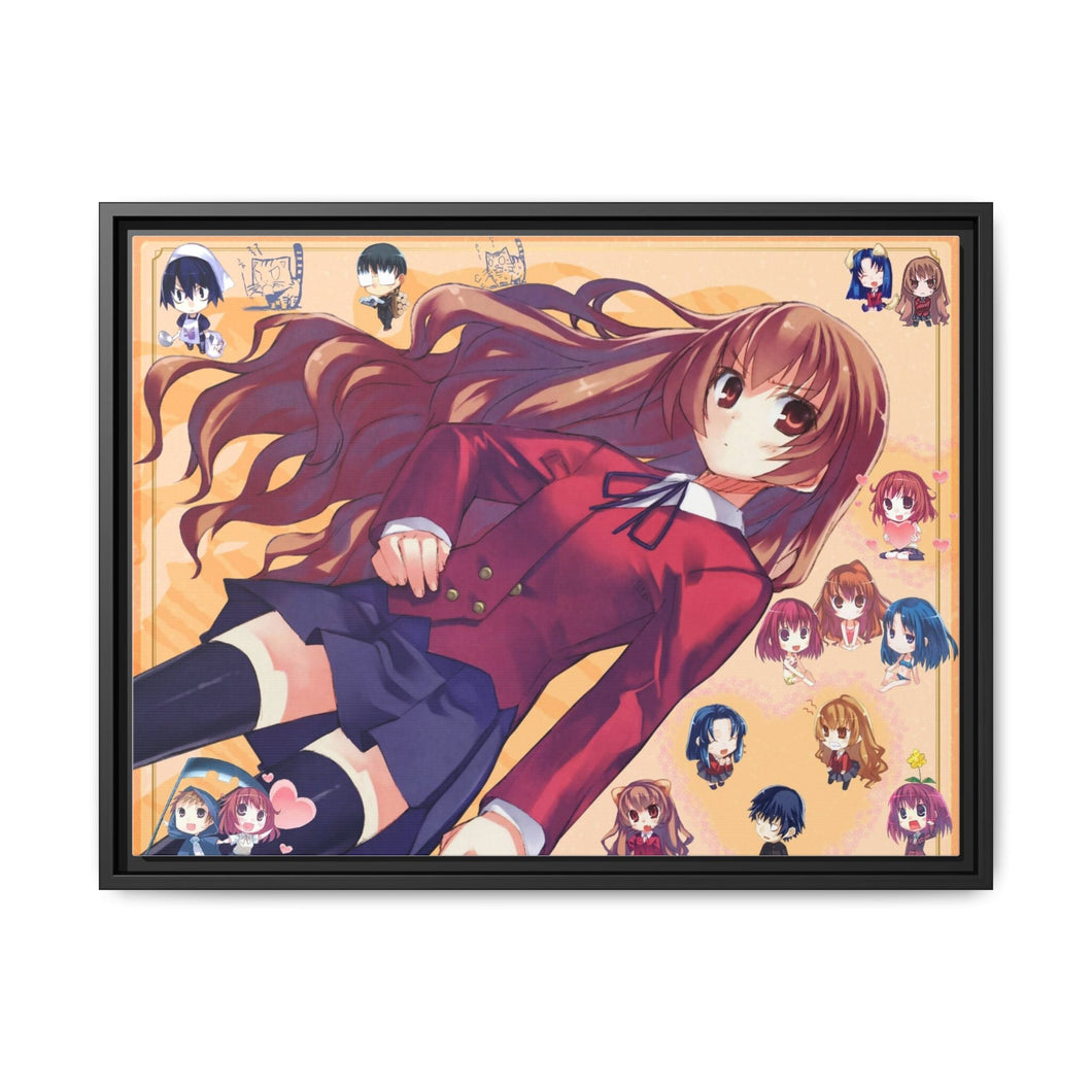 Anime Toradora! Canvas Framed Art Print