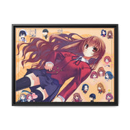 Anime Toradora! Canvas Framed Art Print