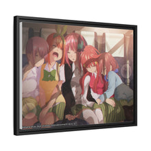 Load image into Gallery viewer, Anime The Quintessential Quintuplets Canvas Framed Art Print
