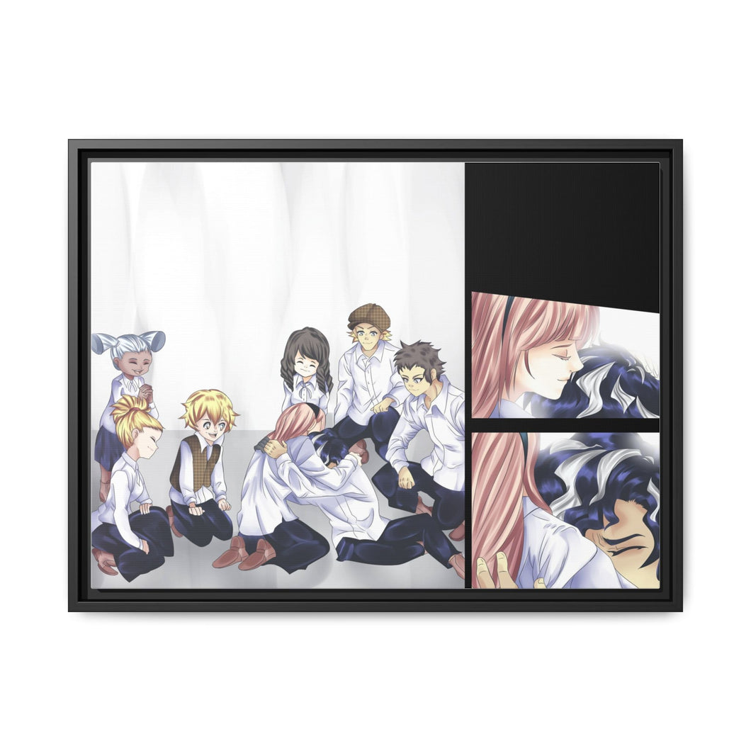 The Promised Neverland Canvas Framed Art Print